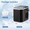 Portable Countertop Ice Maker with Self-Cleaning Function and One-Button Control Panel